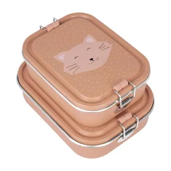 Trixie Tupper acero pequeño · Mr. Cat* Cajas De Almuerzo Infantil·Sin Compartimentos