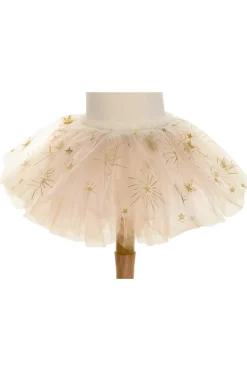 Great Pretenders Tutú Sparkle Star White Gold 4-6 años -*Niños Disfraces Infantiles