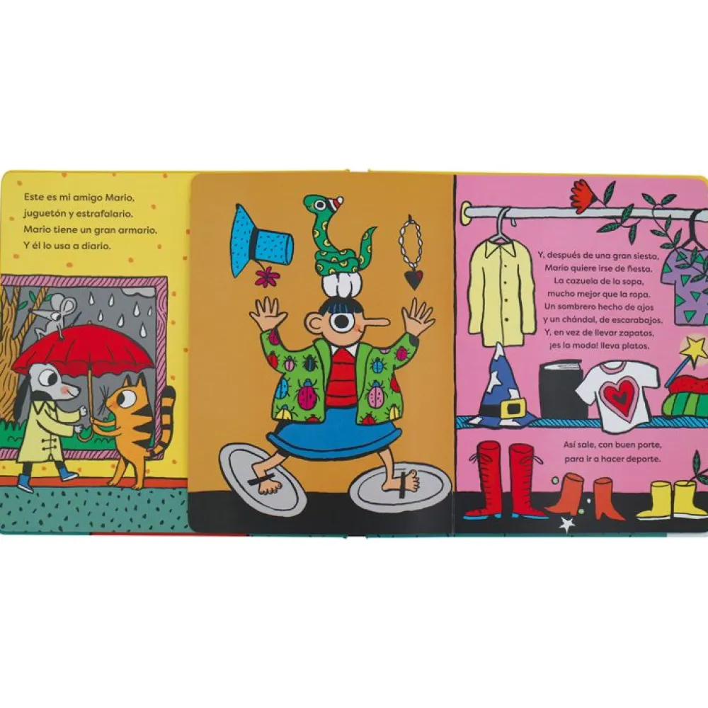 Combel Un armario estrafalario* Libros Con Solapas|Álbumes Ilustrados Infantiles