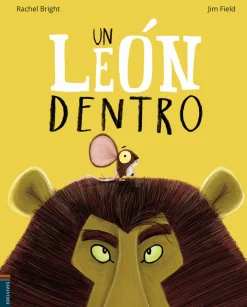 Edelvives Un león dentro*Niños Libros De Texturas Para Bebés|Libros Con Muñeco