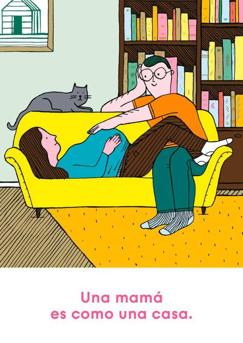 Litera Una mamá es como una casa* Libros Para Regalar A Mamá|Libros Sobre Emociones
