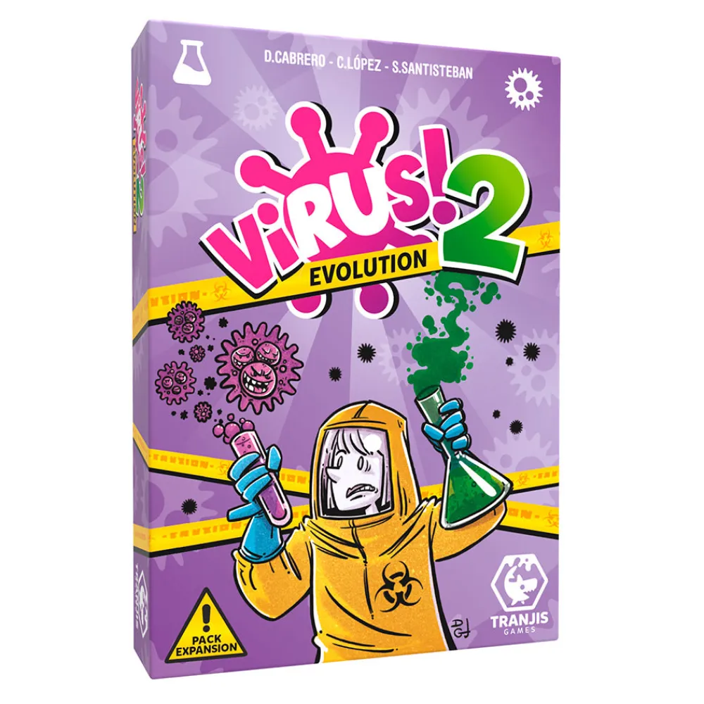 Tranjis Virus 2 ·*Niños Juegos De Mesa Competitivos|Juegos De Habilidad