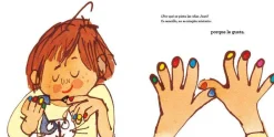 Nubeocho ¡Vivan las uñas de colores!* Libros Sobre Emociones|Álbumes Ilustrados Infantiles