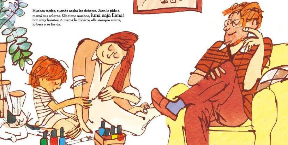 Nubeocho ¡Vivan las uñas de colores!* Libros Sobre Emociones|Álbumes Ilustrados Infantiles