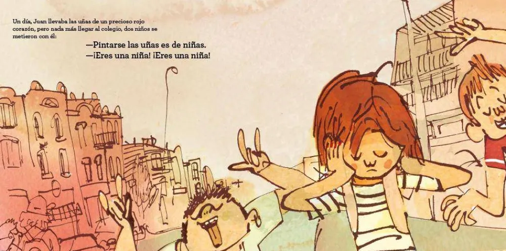 Nubeocho ¡Vivan las uñas de colores!* Libros Sobre Emociones|Álbumes Ilustrados Infantiles
