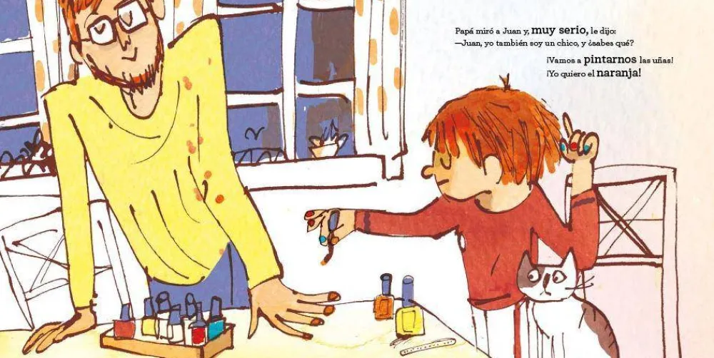 Nubeocho ¡Vivan las uñas de colores!* Libros Sobre Emociones|Álbumes Ilustrados Infantiles