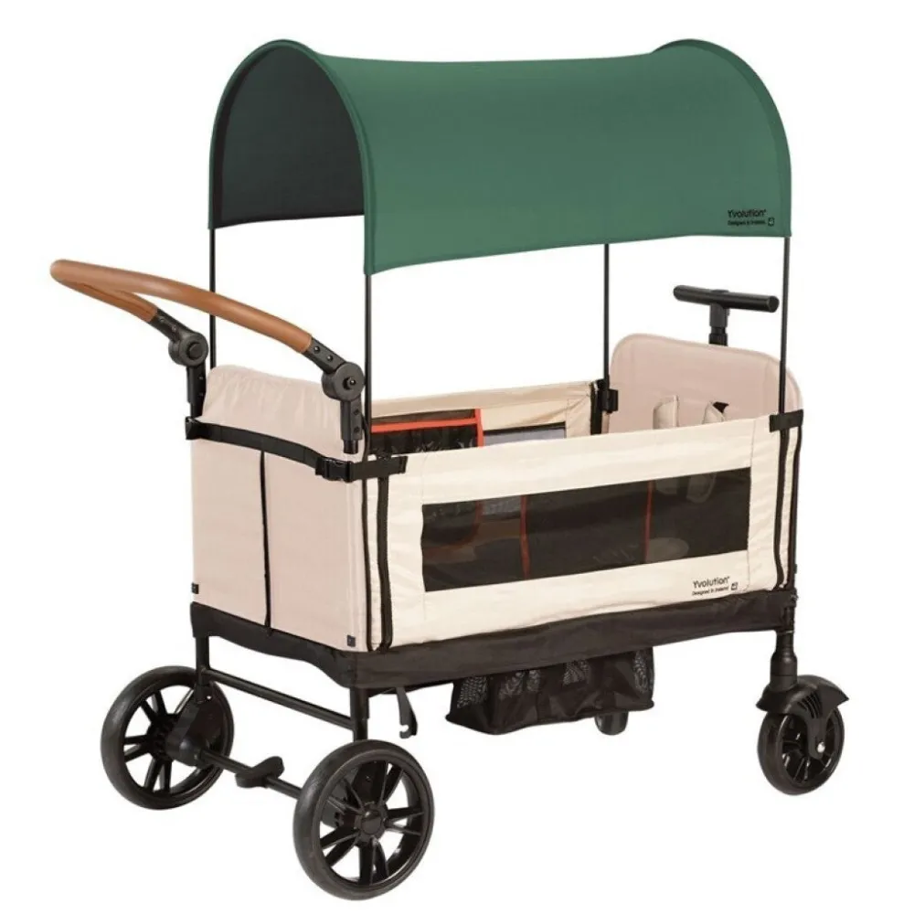 Yvolution Wagon transporte Verde ·*Niños Tiendas, Piscinas Y Accesorios|Patinetes Infantiles
