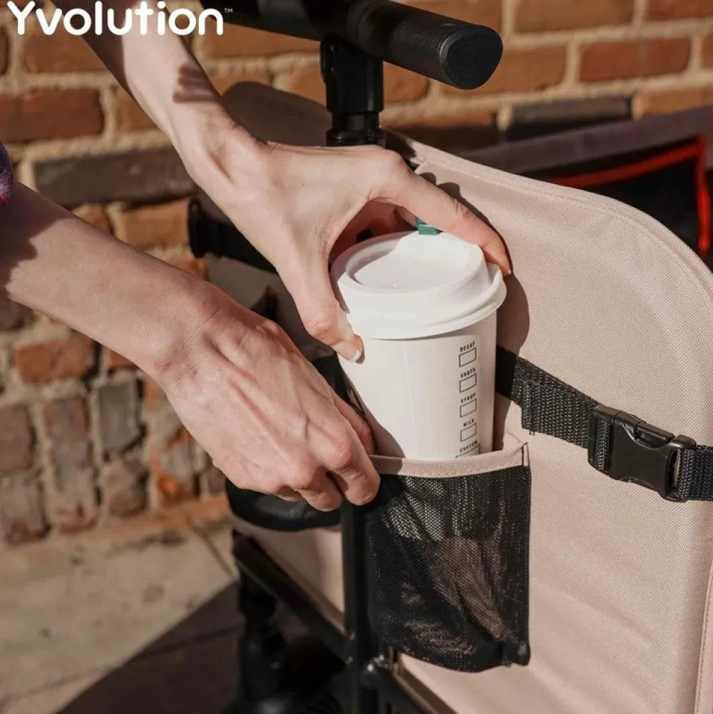 Yvolution Wagon transporte Verde ·*Niños Tiendas, Piscinas Y Accesorios|Patinetes Infantiles