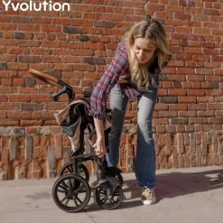 Yvolution Wagon transporte Verde ·*Niños Tiendas, Piscinas Y Accesorios|Patinetes Infantiles