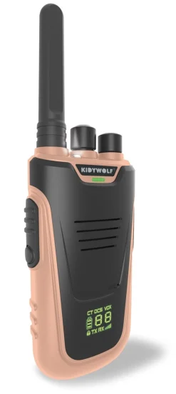 Kidywolf Walkie Talkies Kidytalk Natural-Cyan ·*Niños Walkie Talkie Para Niños