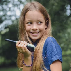 Kidywolf Walkie Talkies Kidytalk Rojo-Azul ·*Niños Tecnología|Walkie Talkie Para Niños