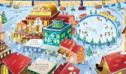Usborne ¡Ya llega Papá Noel!*Niños Libros De Navidad Para Niños|Álbumes Ilustrados Infantiles