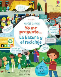 Usborne Yo me pregunto... La basura y el reciclaje* Libros Con Solapas