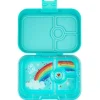 Yumbox Panino 4 compartimentos Aqua Rainbow* Cajas De Almuerzo Infantil·Con Compartimentos