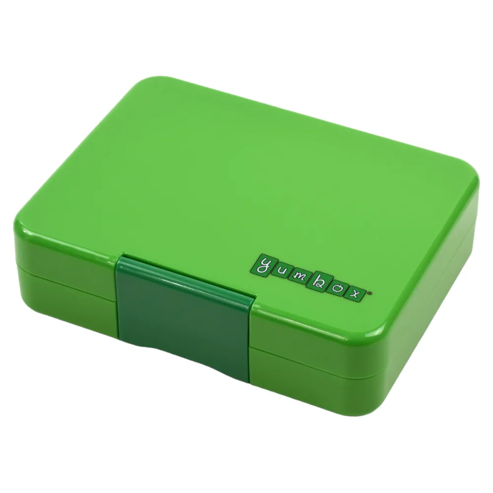 Yumbox Snack 3 compartimentos Green Dinos* Cajas De Almuerzo Infantil·Con Compartimentos