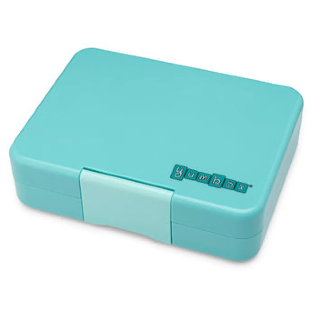 Yumbox Snack 3 compartimentos Aqua Rainbow* Cajas De Almuerzo Infantil·Con Compartimentos