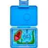 Yumbox Snack 3 compartimentos Surf Blue Dinos* Cajas De Almuerzo Infantil·Con Compartimentos