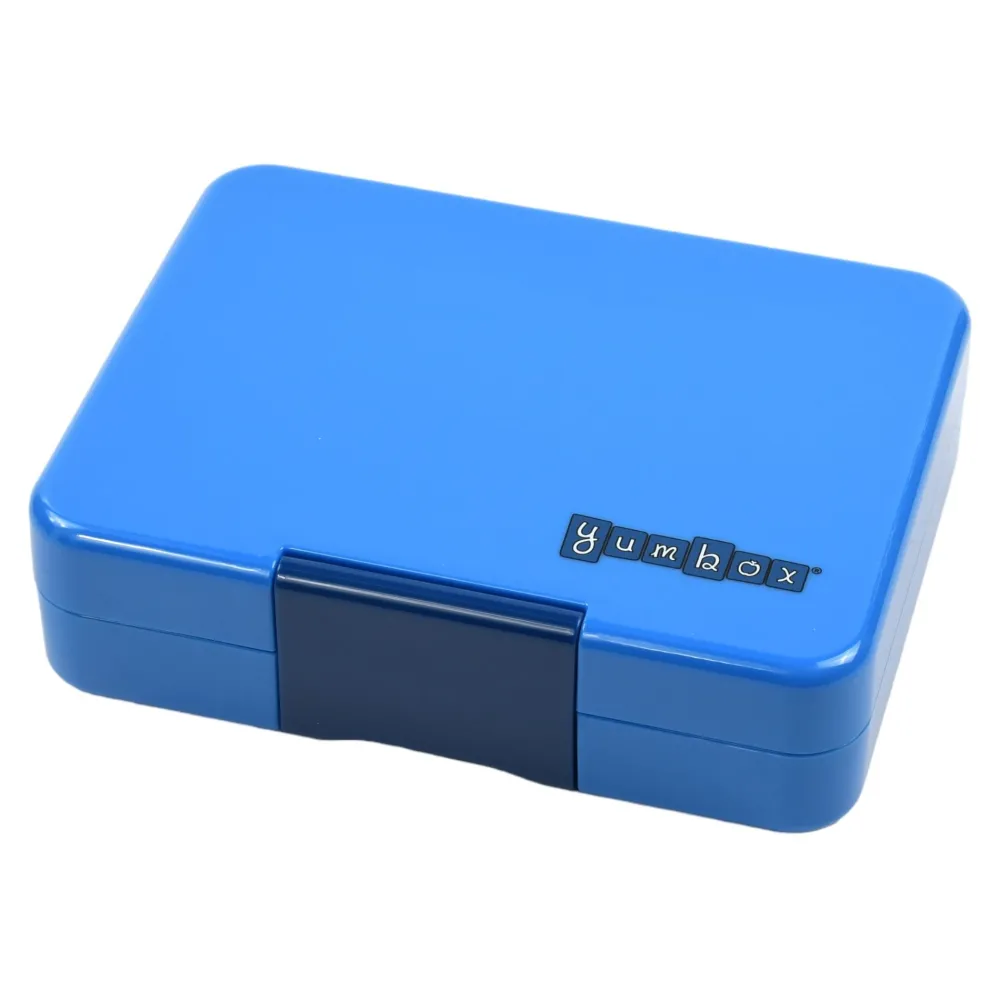 Yumbox Snack 3 compartimentos Surf Blue Dinos* Cajas De Almuerzo Infantil·Con Compartimentos