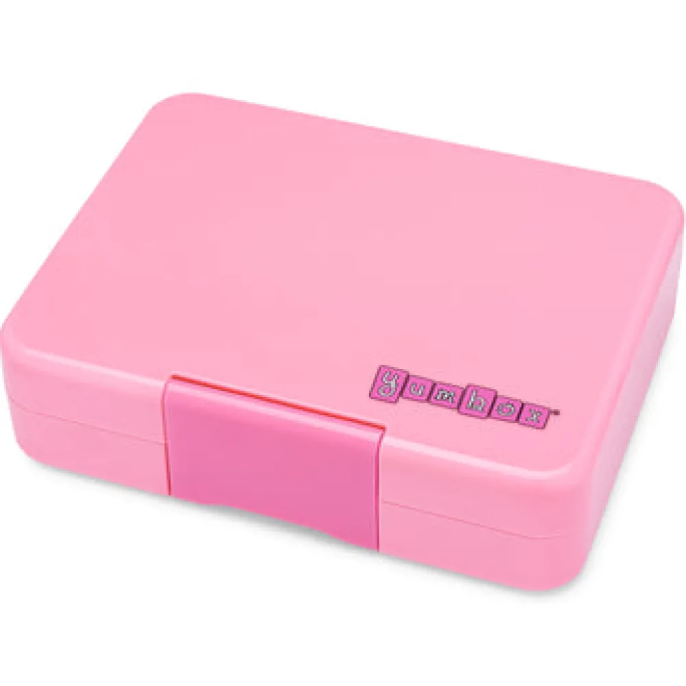 Yumbox Snack 3 compartimentos Fifi Pink Rainbow* Cajas De Almuerzo Infantil·Con Compartimentos